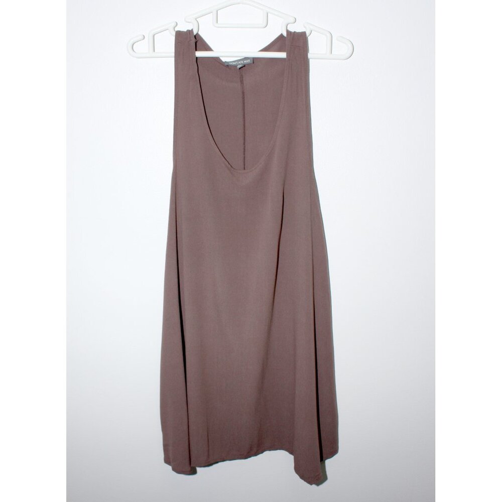 Don't Ask Why Sleeveless Tunic Blouse lightweight fabric OS Italy Made